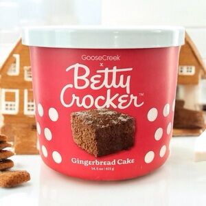🆕40+Hrs Betty Crocker Gingerbread Cake 3 Wick Soy Candle with Essential …
